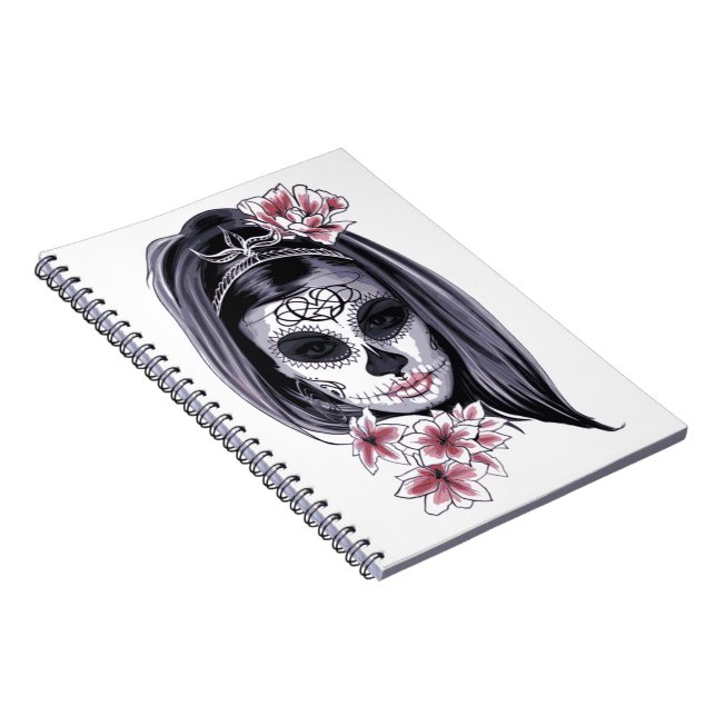 Caderno Espiral Notebook Sugar Skull Girl (Lado Direito)