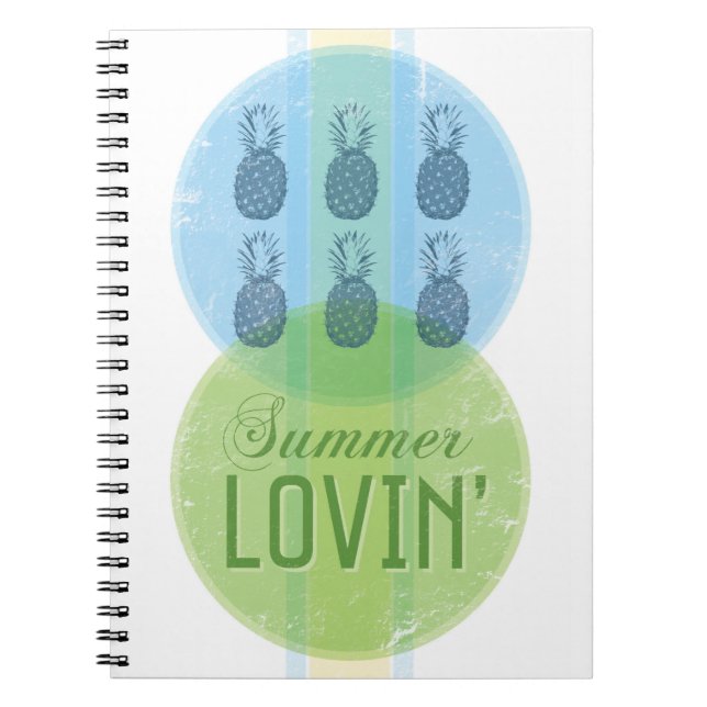 Caderno Espiral Notebook Summer Lovin' (Frente)