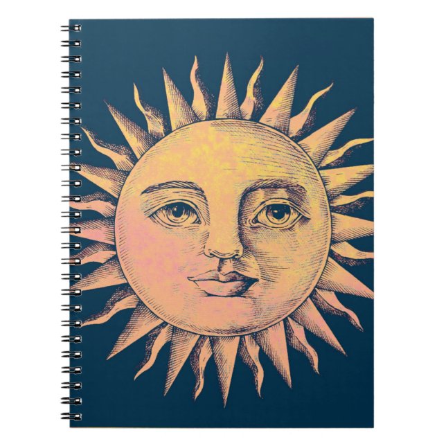 Caderno Espiral Notebook Sun (Frente)