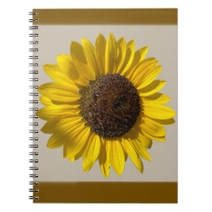 Caderno Espiral Notebook Sunflower Spiral