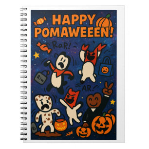 Caderno Espiral Notebook Super Pom Pomabetween