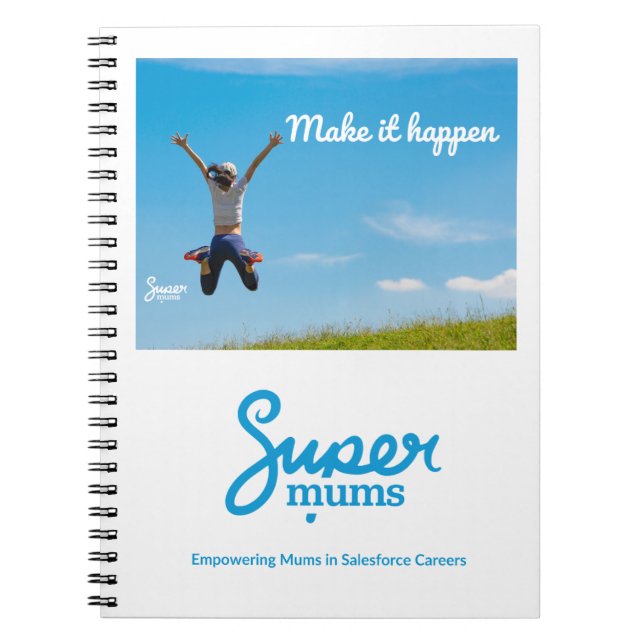 Caderno Espiral Notebook Supermums Spiral (Frente)
