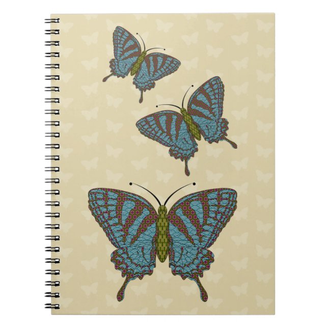 Caderno Espiral Notebook Swallowtail Japonês (Frente)