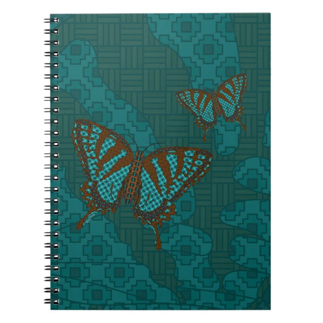 Caderno Espiral Notebook Swallowtail Nativo (Frente)