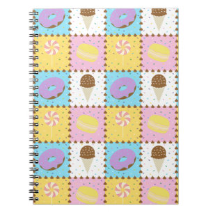 Caderno Espiral Notebook Sweet Cravings