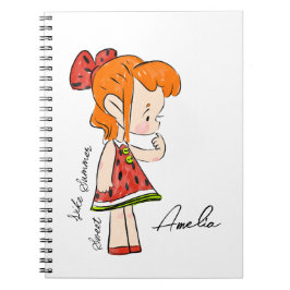 Caderno Espiral Notebook "Sweet Melody of Love"
