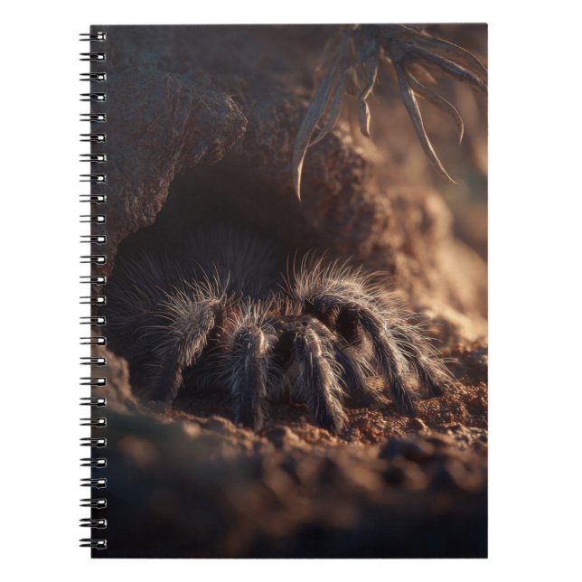Caderno Espiral Notebook Tarantula Desert Cave (Frente)