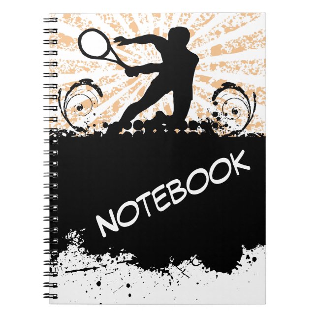 Caderno Espiral Notebook tênis (Frente)