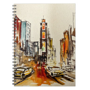 Caderno Espiral Notebook Times Square