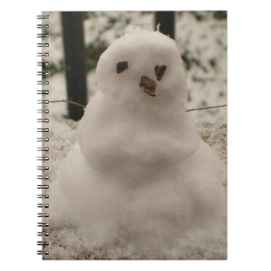 Caderno Espiral Notebook Tiny Snowman