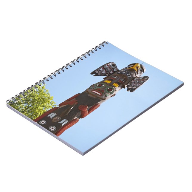 Caderno Espiral Notebook Totem Pole (Left Side)