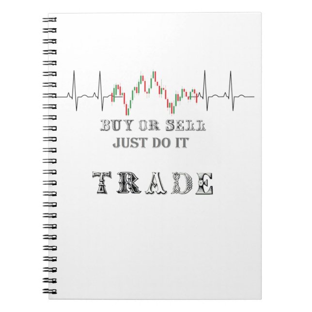 Caderno Espiral Notebook Trader (Frente)