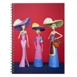 Caderno Espiral Notebook Tres Catrinas