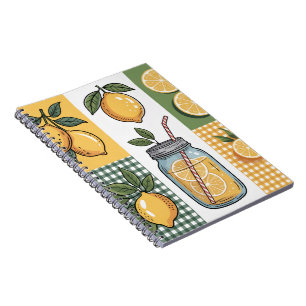 Caderno Espiral Notebook tropical Summer Vibes