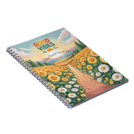 Caderno Espiral Notebook tropical Summer Vibes