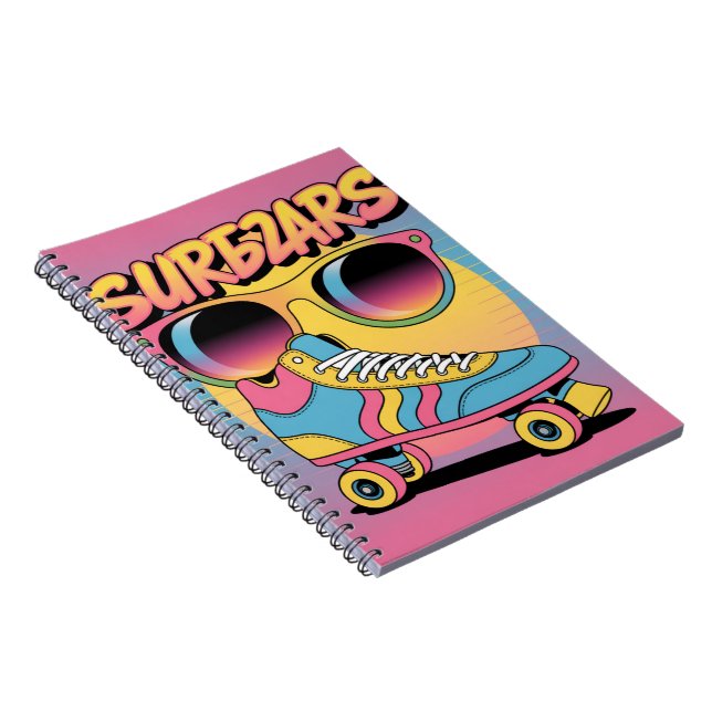 Caderno Espiral Notebook tropical Summer Vibes (Lado Direito)