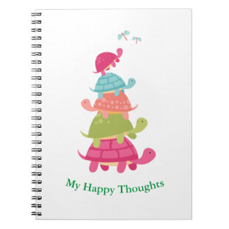 Caderno Espiral Notebook Turtle Lovers Delight