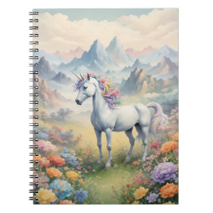 Caderno Espiral Notebook Unicorn Photo
