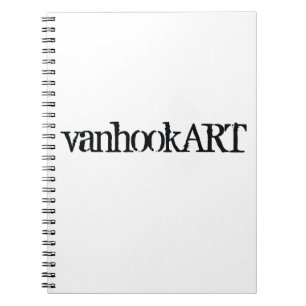 Caderno Espiral Notebook vanhookART
