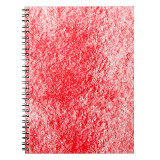 Caderno Espiral Notebook vermelho divertido e brilhante