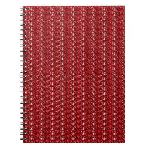 Caderno Espiral Notebook Vermelho Escuro