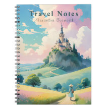 Notebook Viagem France personalizado