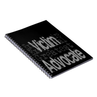 Caderno Espiral Notebook Victim Advocate Extraordinaire