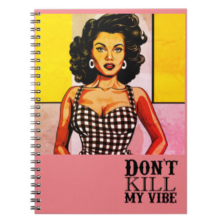 Caderno Espiral Notebook Vintage