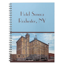 Caderno Espiral Notebook Vintage Hotel Seneca