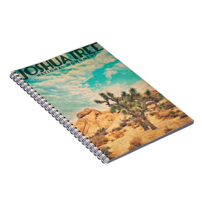 Caderno Espiral Notebook Vintage Joshua Tree (Lado Direito)