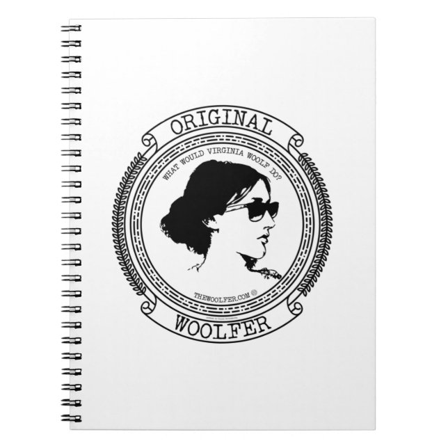 Caderno Espiral Notebook Virginia Woolf (Frente)