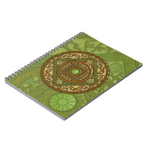 Caderno Espiral Notebook Virgo Mandala