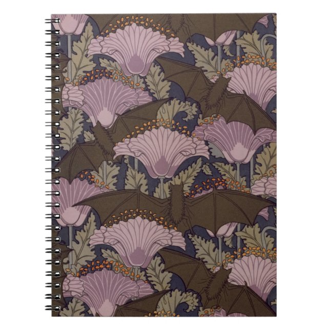 Caderno Espiral Notebook Vitoriano Bat (Frente)