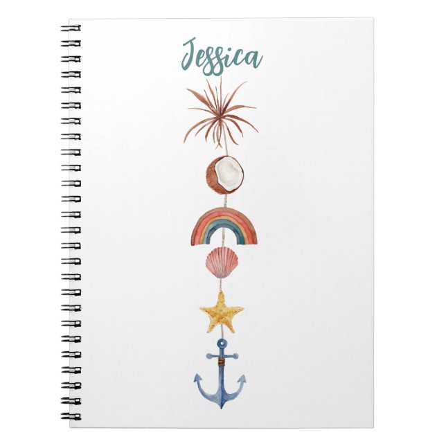 Caderno Espiral Notebook Watercolor Wonder (Frente)