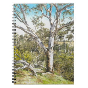 Caderno Espiral Notebook - "Werribee River Gum"