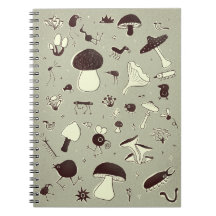 Notebook Whimssroom e Forest Creatures