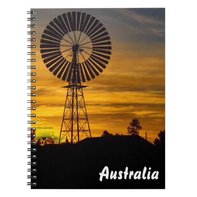 Caderno Espiral Notebook Windmill (Frente)