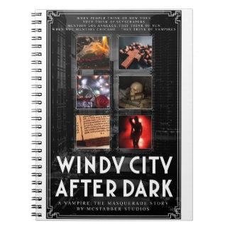 Caderno Espiral Notebook Windy City After Dark Season 5