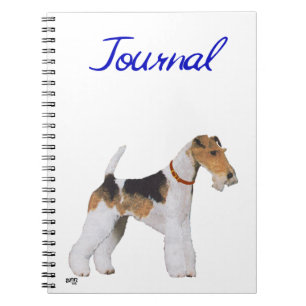 Caderno Espiral Notebook Wire Fox Terrier