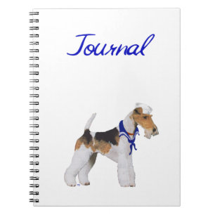 Caderno Espiral Notebook Wire Fox Terrier Sailor