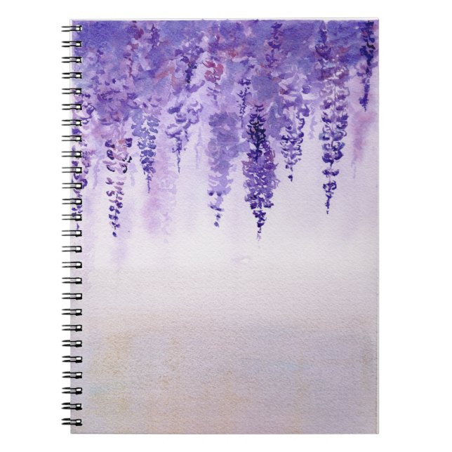 Caderno Espiral Notebook Wisteria (Frente)