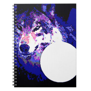 Caderno Espiral Notebook Wolf & Moon
