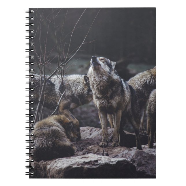 Caderno Espiral Notebook Wolf Pack (Frente)