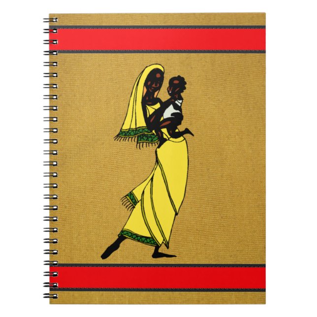 Caderno Espiral Notebook Women of Africa (Frente)