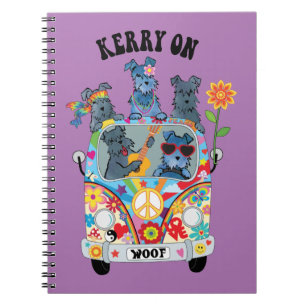 Caderno Espiral Notebook Woofstock Kerry Blue Terrier