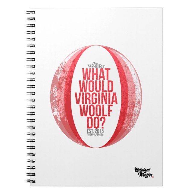 Caderno Espiral Notebook Woolfer original (Frente)