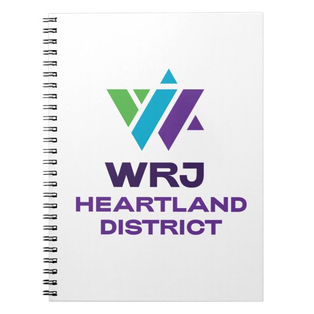 Caderno Espiral Notebook WRJ Heartland (Frente)
