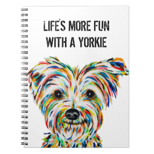 Caderno Espiral Notebook Yorkshire Terrier 6,5" x 8,75"