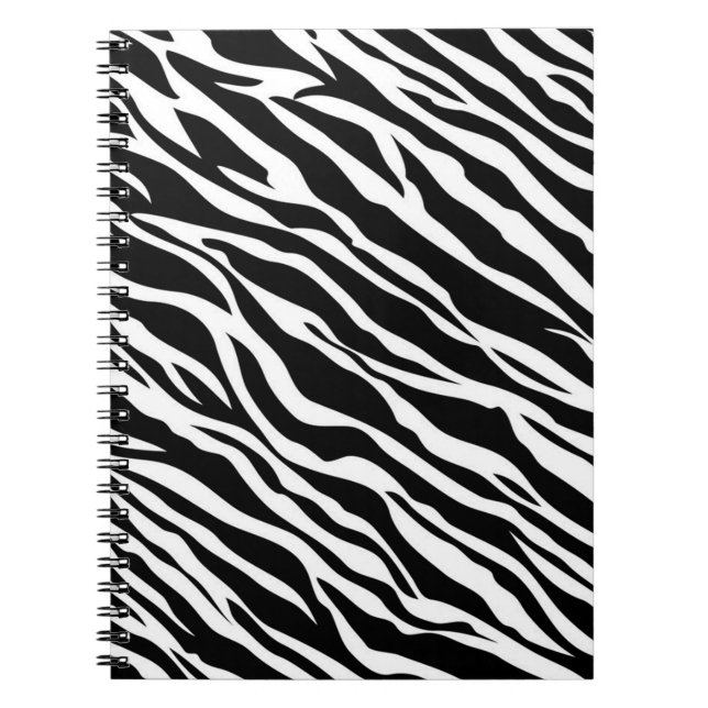 Caderno Espiral Notebook Zebra Print (Frente)