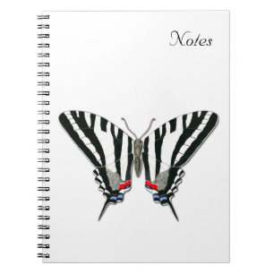 Caderno Espiral Notebook Zebra Swallowtail